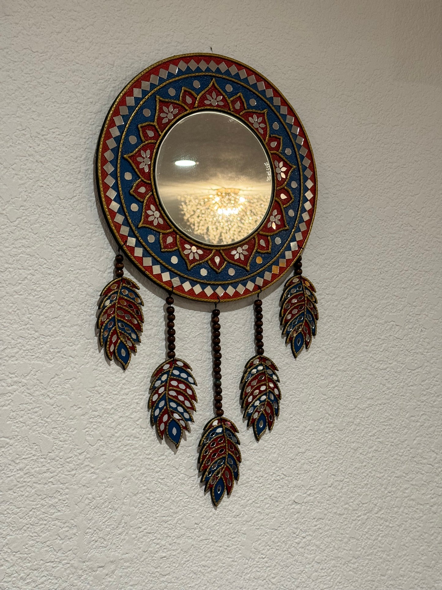 12 inch unique antique finish Lippan Art Dreamcatcher