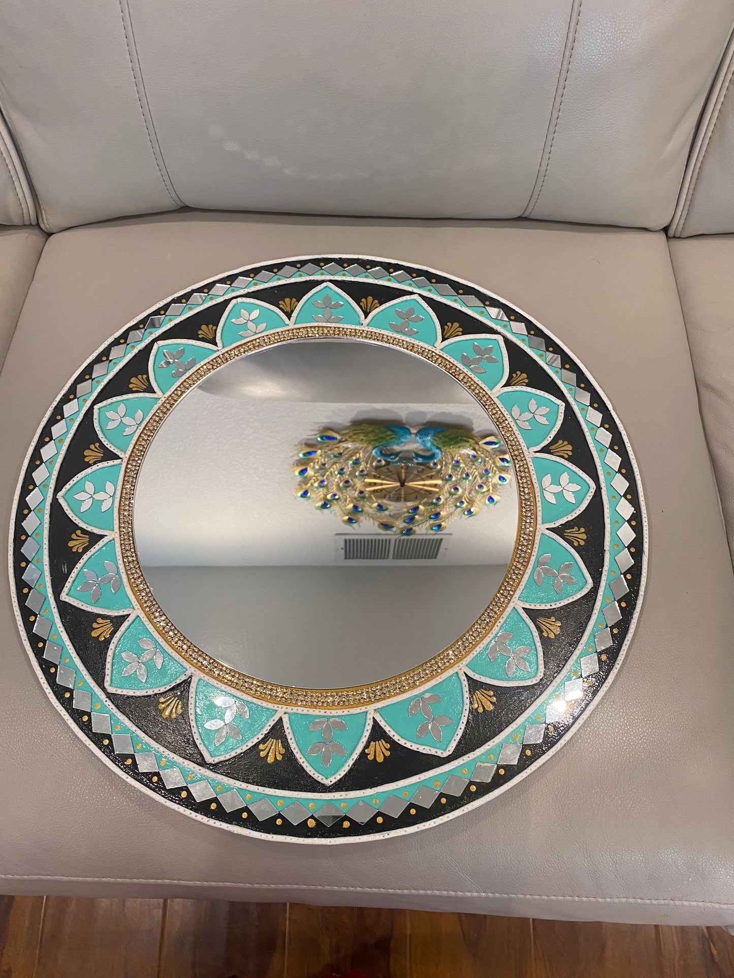 18 inch Lippan Art Mirror