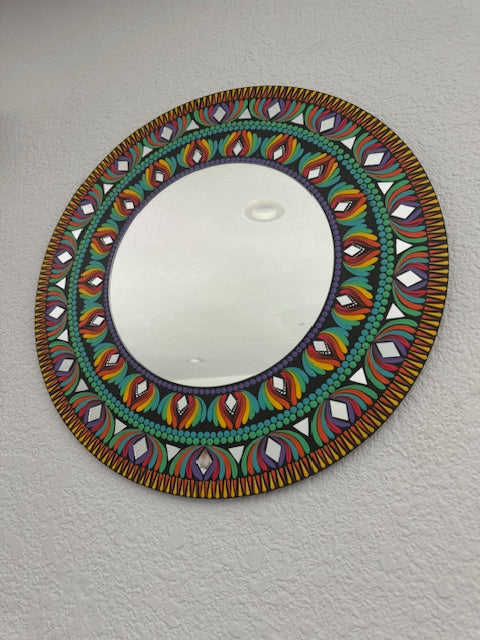 Gorgeous Hand Painted 18 inch Dot Mandala Wall art