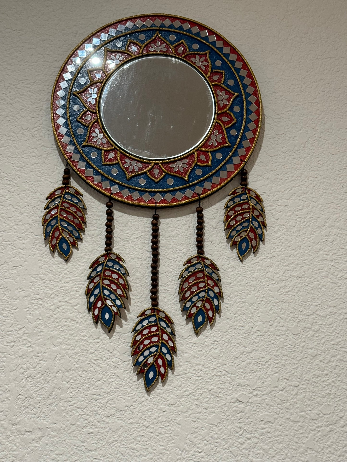 12 inch unique antique finish Lippan Art Dreamcatcher