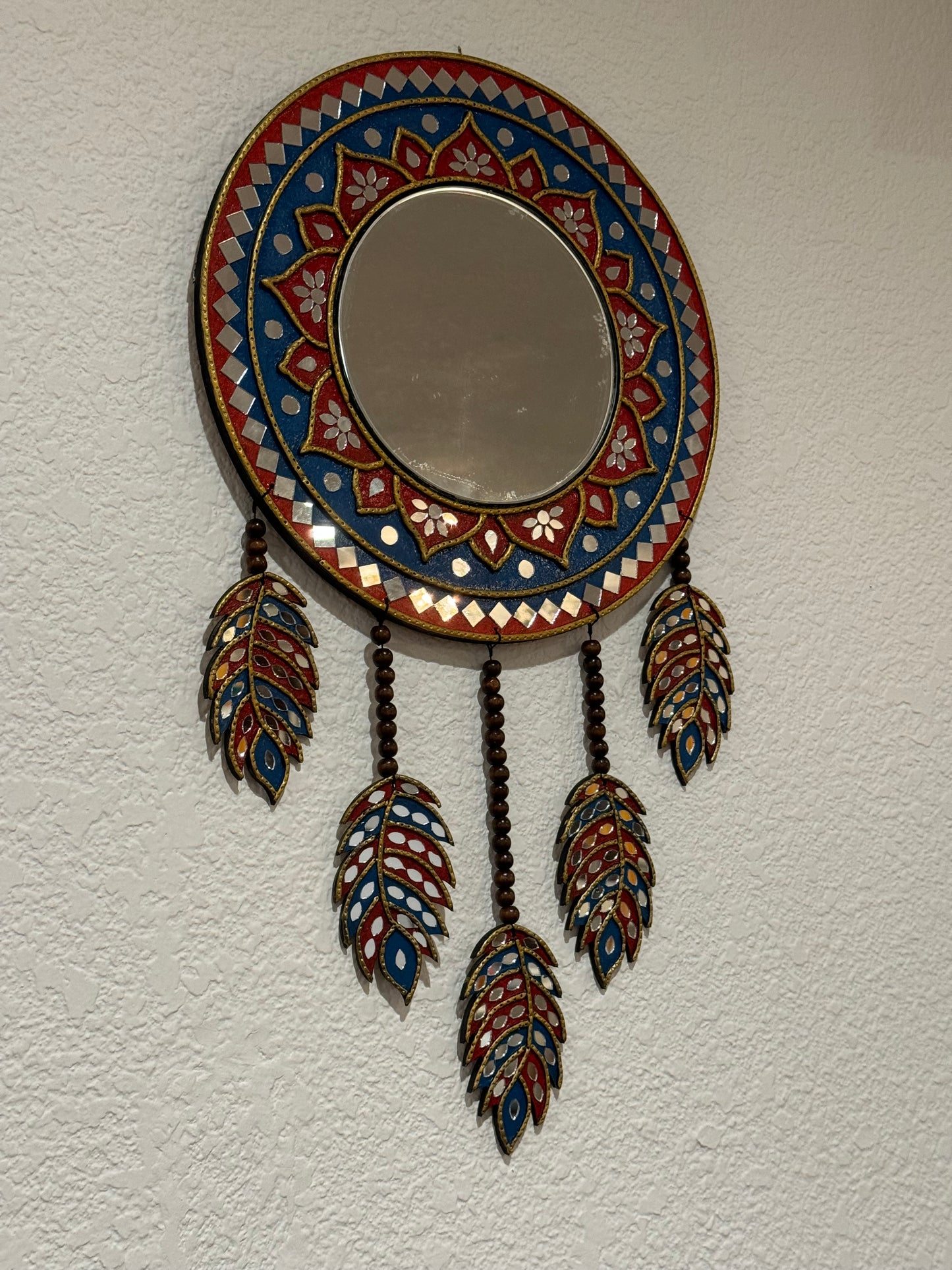 12 inch unique antique finish Lippan Art Dreamcatcher