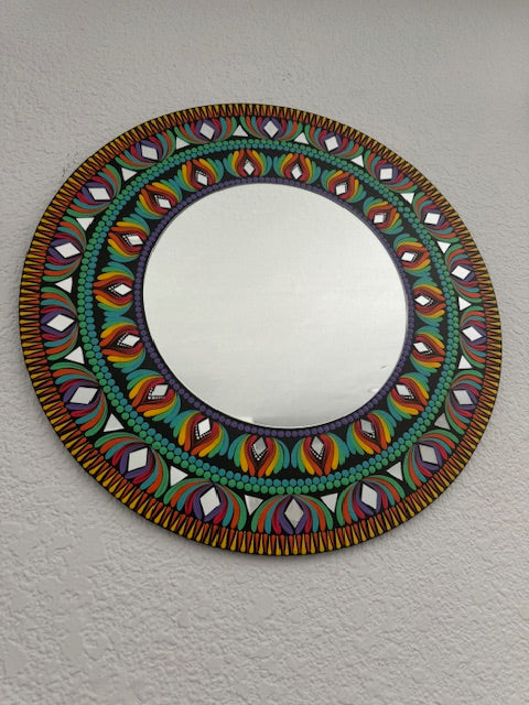 Gorgeous Hand Painted 18 inch Dot Mandala Wall art